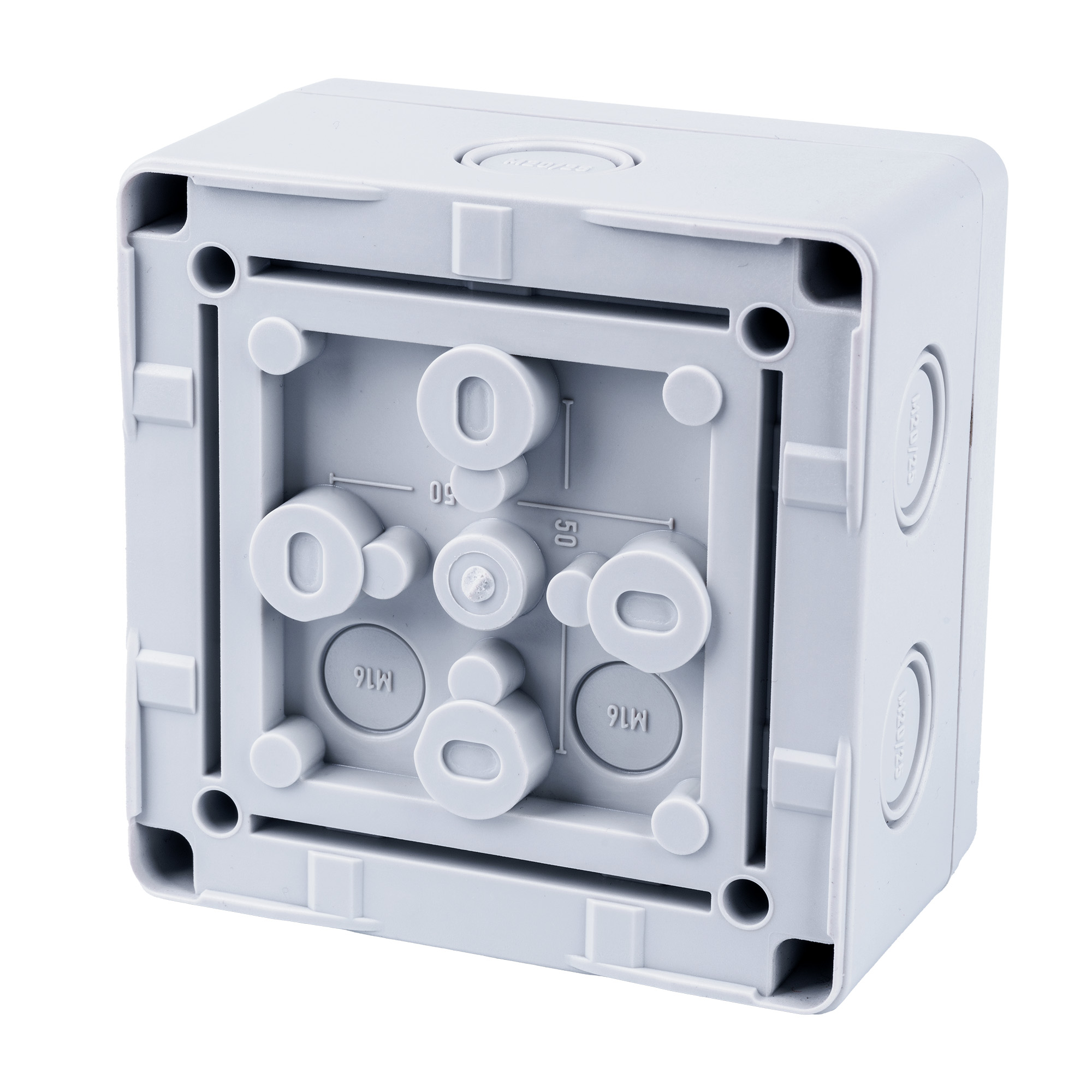 Extherm JB-60-GR Коробка распределительная, IP 66, серая, в комплекте с клеммным рядом 5х6 мм², 41А