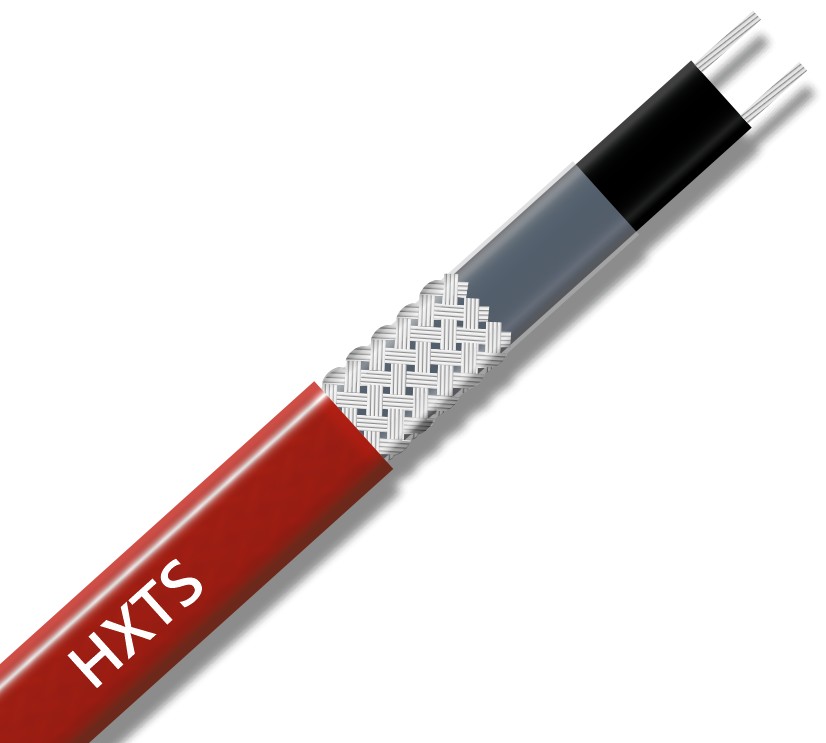 Extherm 15HXTS2-CТ Саморегулирующийся нагревательный кабель промышленного применения 15 Вт/м, 16AWG, фторопласт