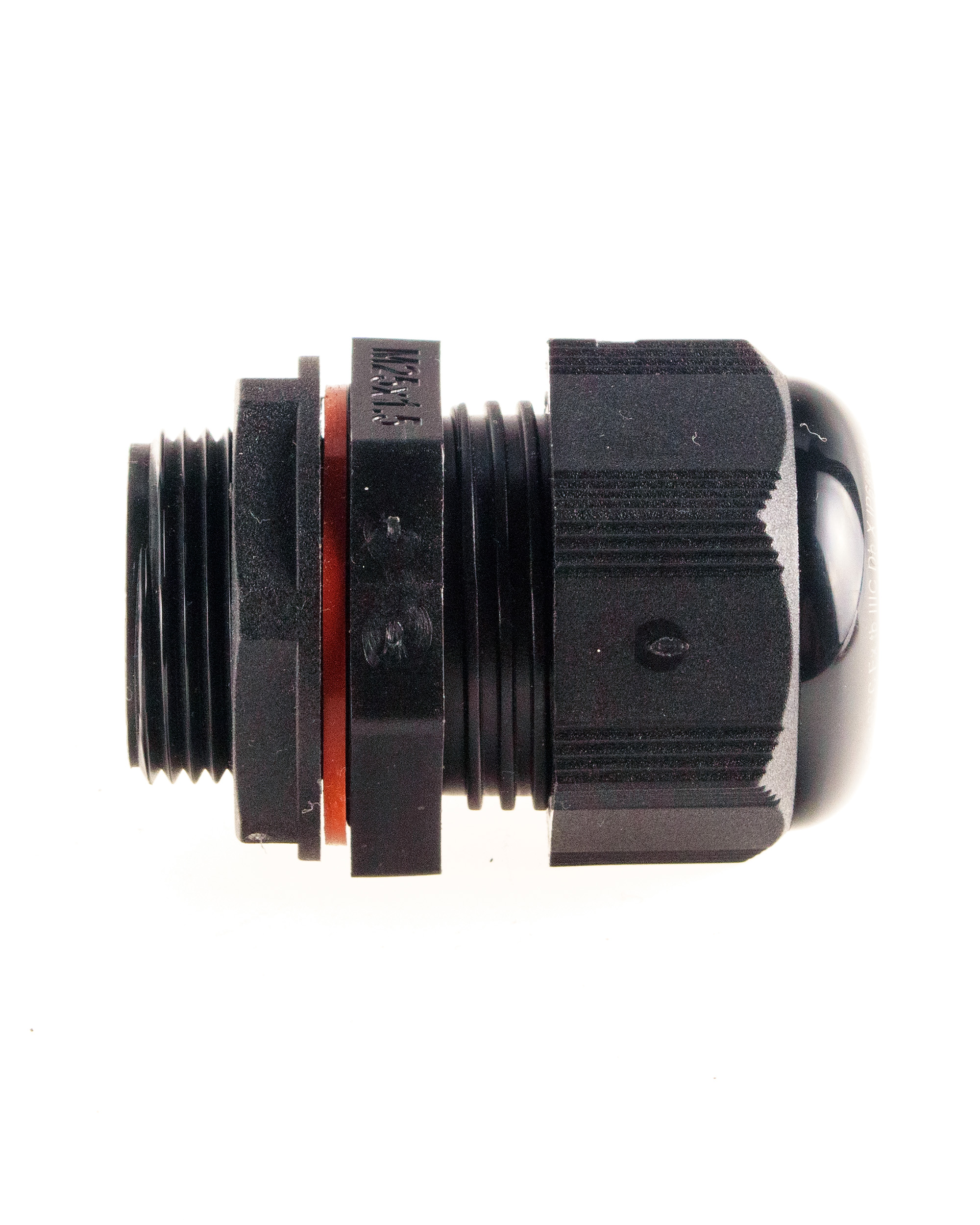 Extherm BM-X6S-L Кабельный ввод взрывозащищенный М25х1,5 с уплотнением для нагревательного кабеля (12,0x6,0) с уплотнительным кольцом и контргайкой, полиамид