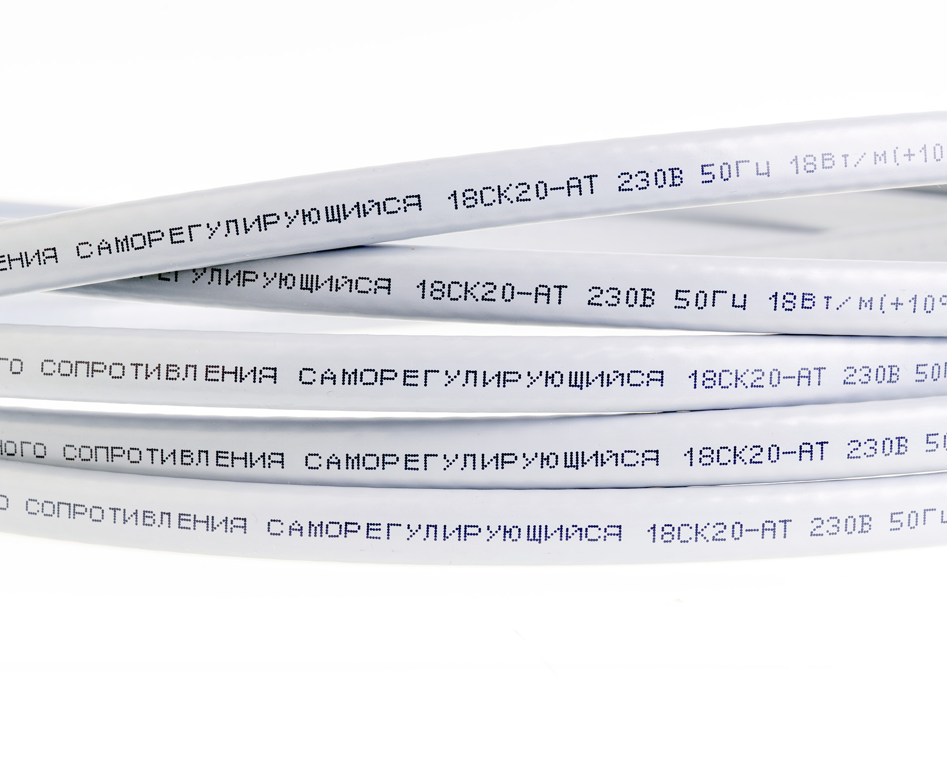 Extherm 18CK20-AT кабель нагревательный саморегулирующийся строительного применения (трубы), 18 Вт/м, термопласт
