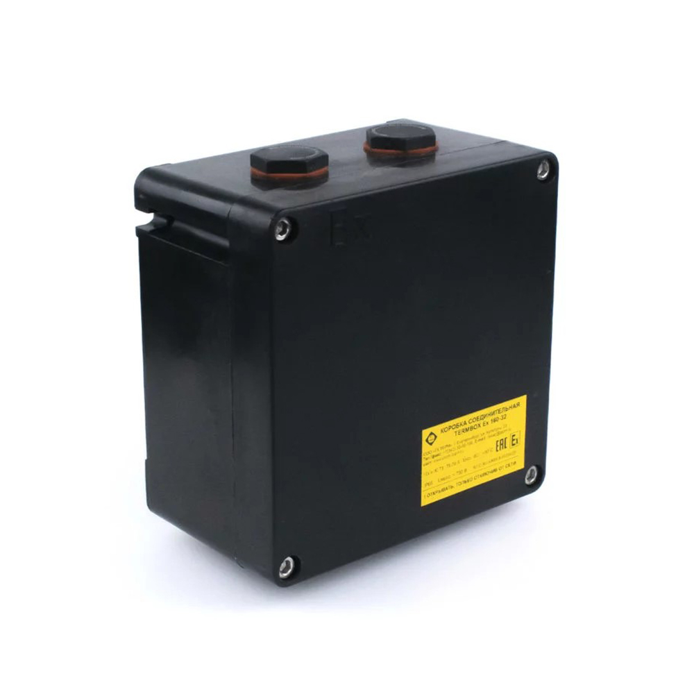Extherm TermBox Ex 160-32 Коробка соединительная без опоры для соединения и разветвления кабелей нагревательных саморегулирующихся 160*160*92 мм, УХЛ1, IP66, 1Ex e llC T6...T3GbX