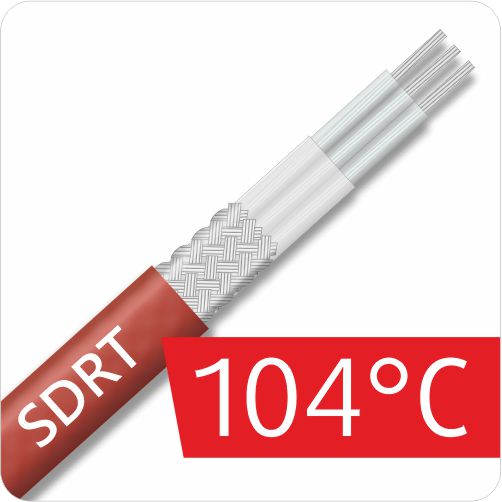 Отрезной кабель до 104°С