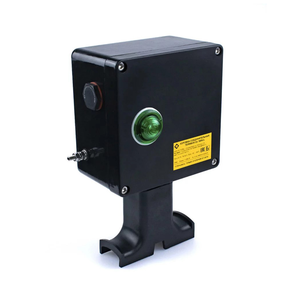 Extherm TermBox Ex 160N-L Коробка индикаторная на опоре, 160*160*92 мм, УХЛ1, IP66, 1Ex e llC T6...T3GbX
