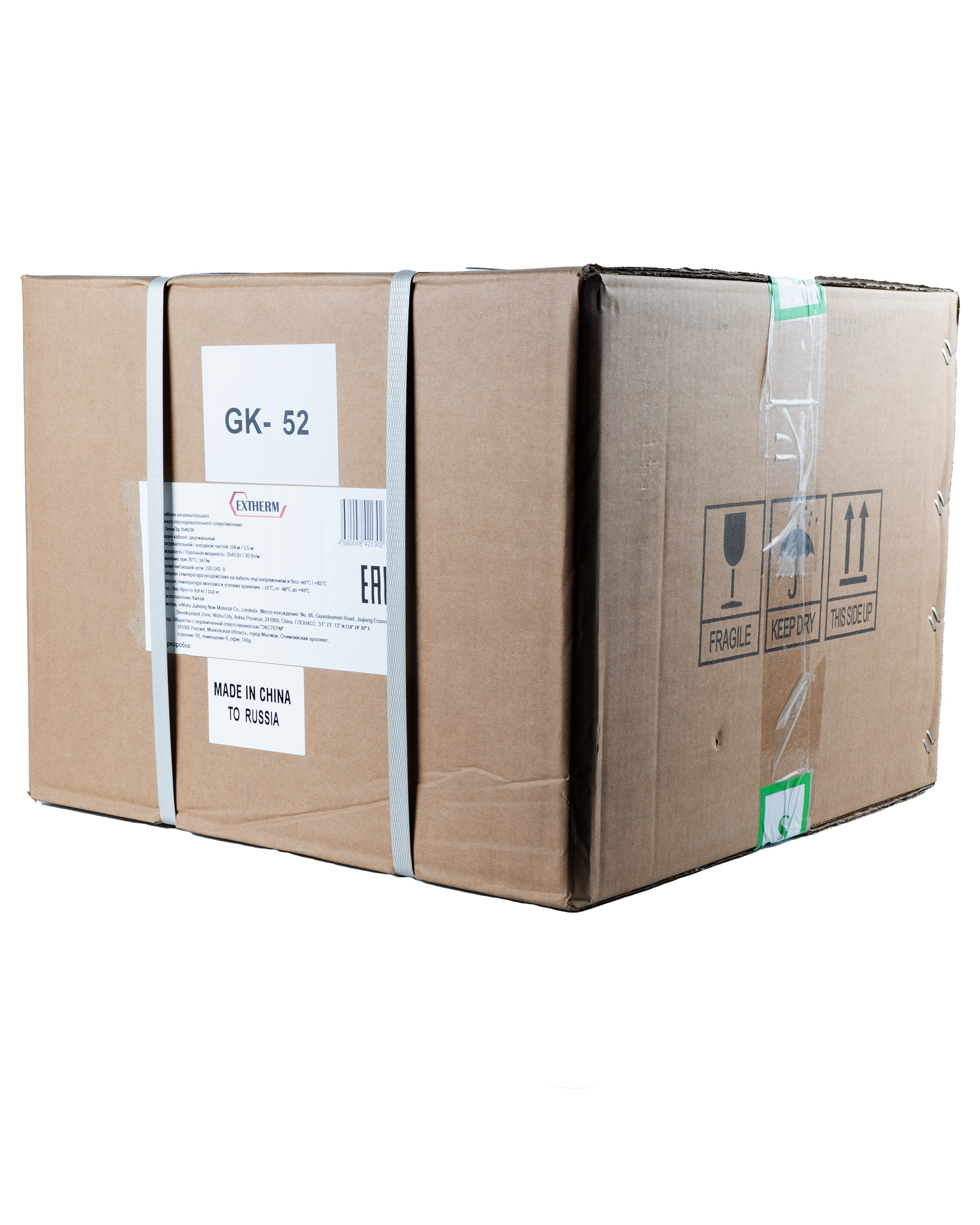 Extherm 23LXHTR2-CT Саморегулирующийся нагревательный кабель 23 Вт/м, 10AWG, фторопласт, long line