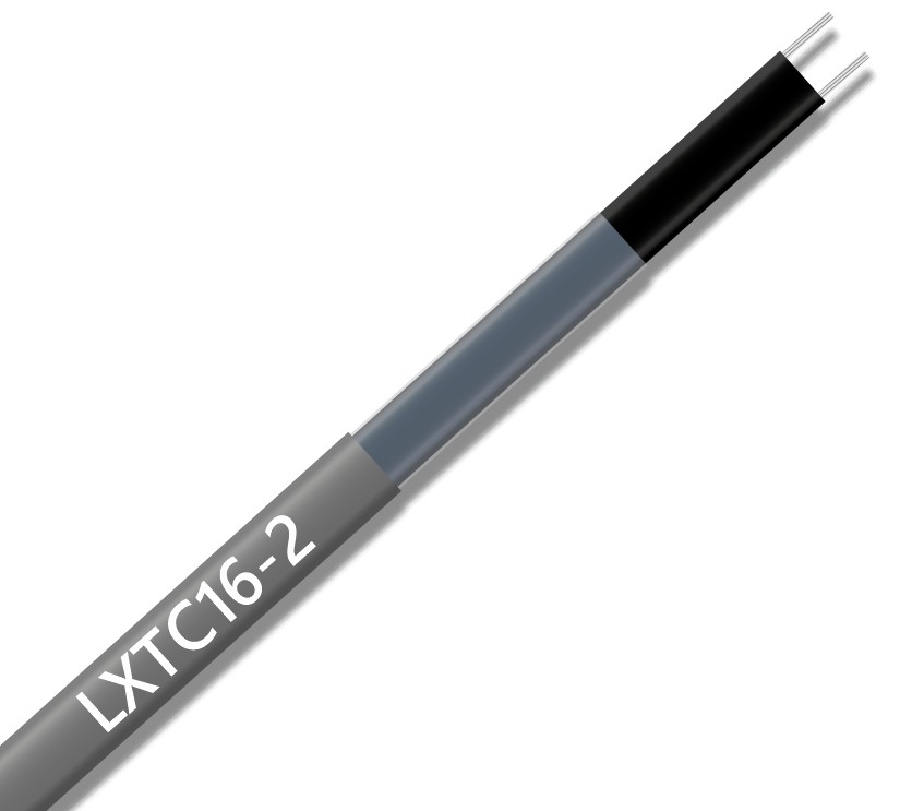 Extherm LXTC16-2 саморегулирующийся кабель неэкранированный для обогрева стальных трубопроводов