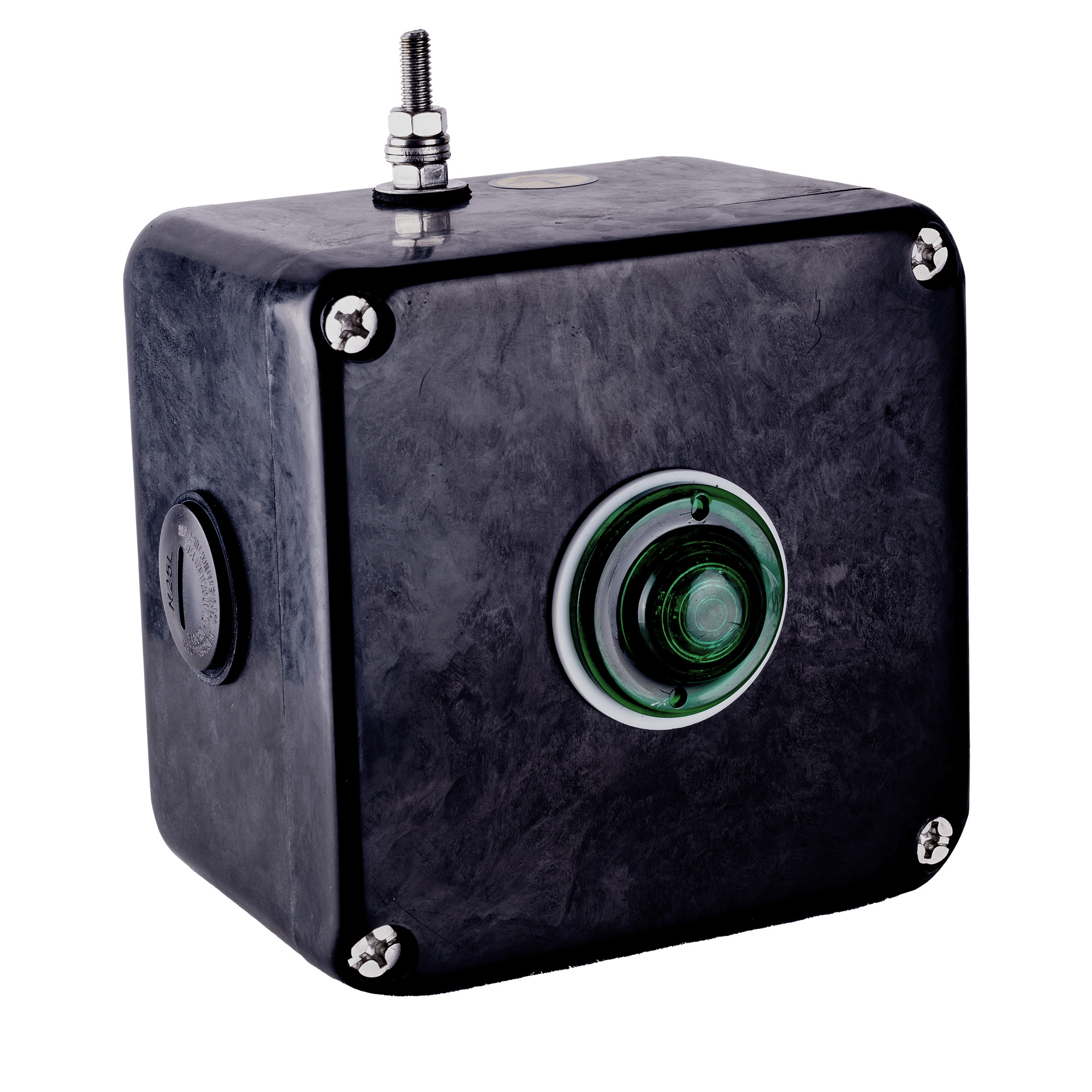 Extherm sborka 1P/1L-Jbox Коробка клеммная взрывозащищенная с индикацией питания соединительная. Для подключения или концевой заделки нагревательной секции, 2 отверстия под М25, клеммная колодка 3 модуля 10 мм2