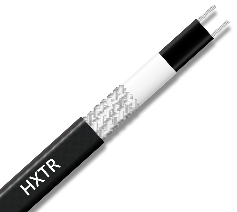 Extherm 10HXTR2-CR Саморегулирующийся нагревательный кабель промышленного применения (трубы, узлы, резервуары) 10 Вт/м, 16AWG, термопласт