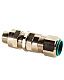 Extherm 25sAK 05 Кабельный ввод 25sAK (никелированная латунь) под бронированный кабель, d вн. 11,1-15,4 мм, d нар.14,0-22,0 мм, М25x1,5 6g